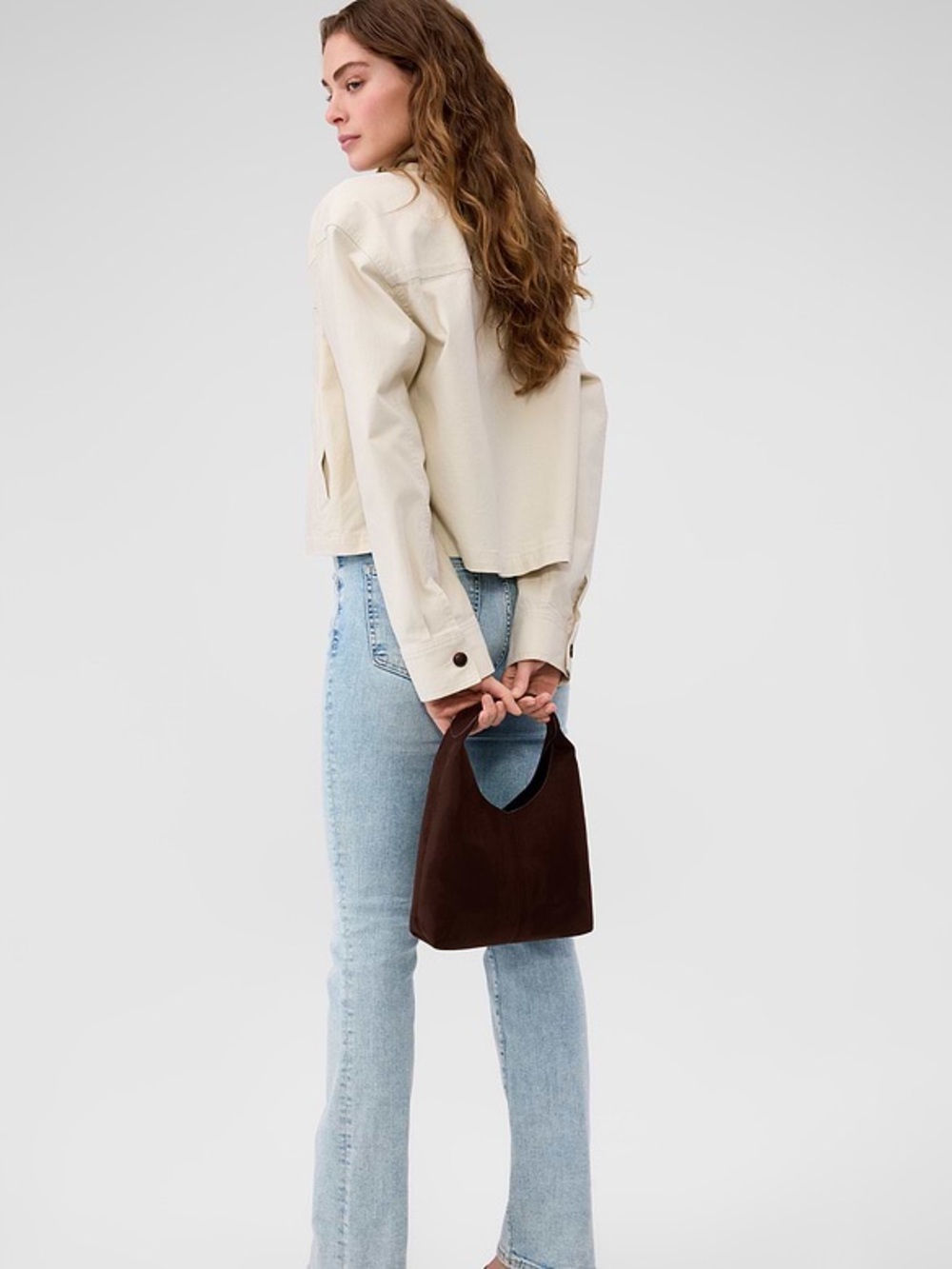 GAP Dark Brown Mini Tote Bag